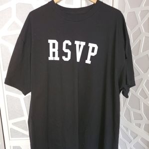 Black RSVP t-shirt